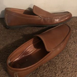 Pre Owned Size 13 Brown Alfani Loafers